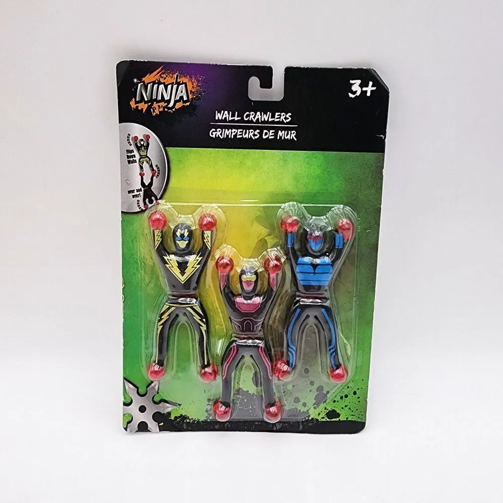 Ninja Wall Crawlers Flips Tumbles Rolls Down Wall‎ Party Supply Stocking Stuffer